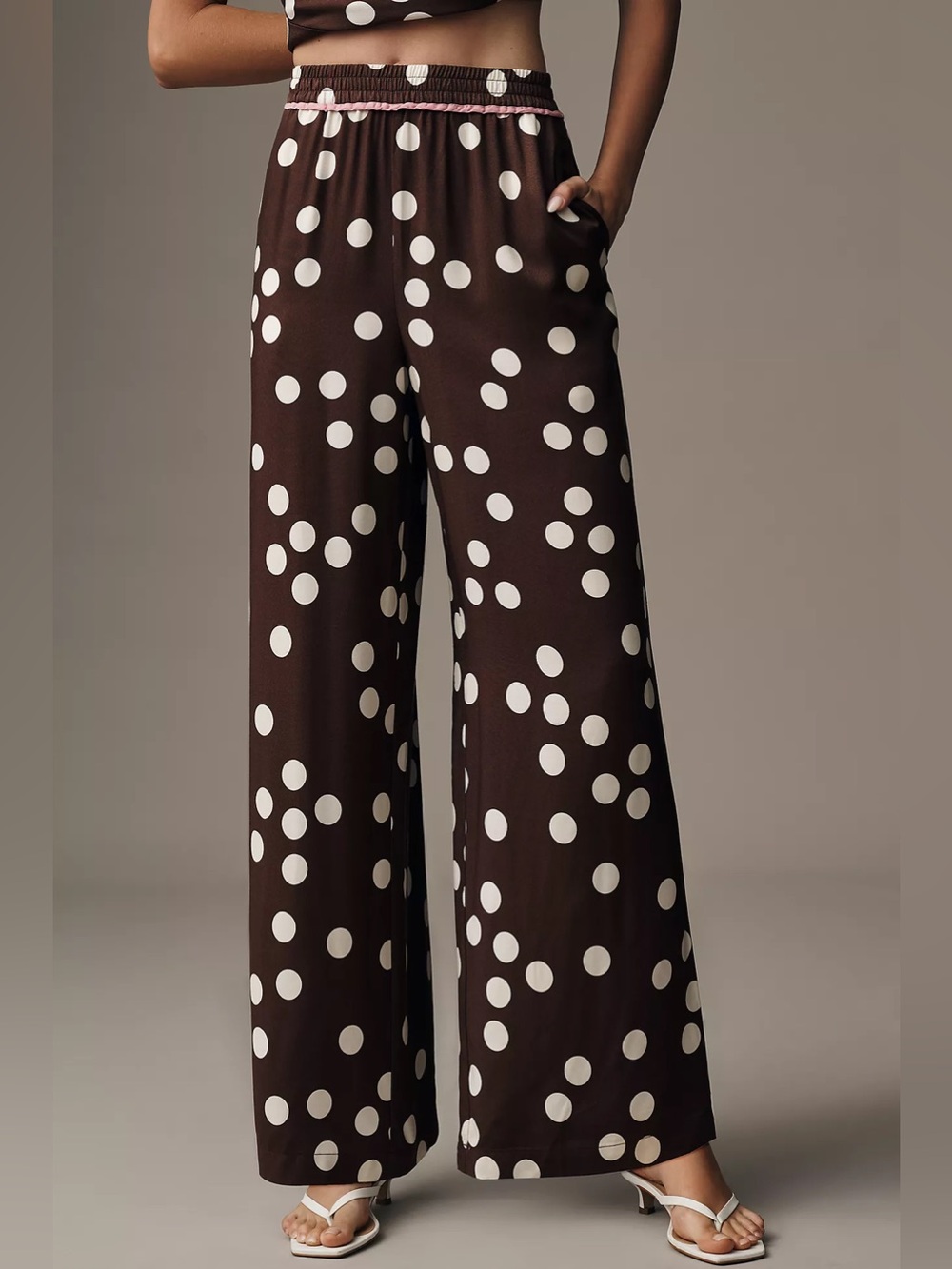 Anthropologie Brooklin Printed Wide-Leg Pants by Maeve Size Xs - Picture 3 of 8